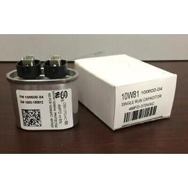 Lennox 10W81 - Run Capacitor, 4 MFD, 370V, Oval