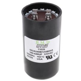 Mars 11026 - 540-648 MFD Round Start Capacitor (110/125V)