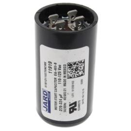 Jard 11919 - 80/5 MFD Round Run Capacitor (370V)