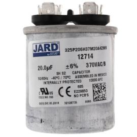 Jard 12714 - 20 MFD Round Run Capacitor (370V)