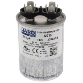 Jard 12715 - 25 MFD Round Run Capacitor (370V)