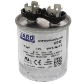 Jard 12732 - 10 MFD Round Run Capacitor (440/370V)