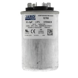 Jard 12763 - 30/4 MFD Round Run Capacitor (370V)