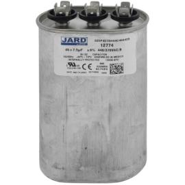 Jard 12774 - 45/7.5 MFD Oval Run Capacitor (440/370V)