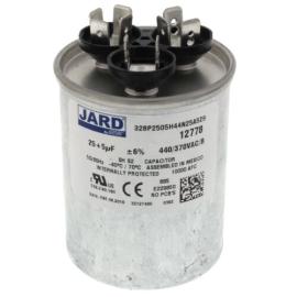 Jard 12778 - 25/5 MFD Round Run Capacitor (440/370V)