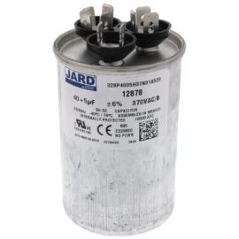 Jard 12878 - 40/5 MFD Round Run Capacitor (370V)