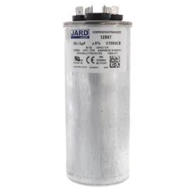 Jard 12897 - 80/5 MFD Round Run Capacitor (370V)