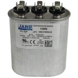 Jard 12985 - 35/3 MFD Oval Run Capacitor (440/370V)