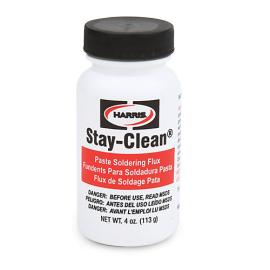 Lennox 13Z56 - ( SCPF4 ) Stay-Clean Paste Soldering Flux, 4 oz. 1 Brush Cap Bottle