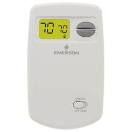 White Rodgers 1E78-140 - Non-Programmable Thermostat, 24 Volt or Millivolt system, Vertical