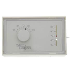 White Rodgers 1F56N-444 - Non-Programmable, 1H/1C, Mechanical Thermostat w/ 3-Wire Zone Mounting Plate