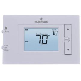 White Rodgers 1F83C-11NP - 4.5" Display Conventional Non-Programmable Thermostat 1 Heat/1 Cool