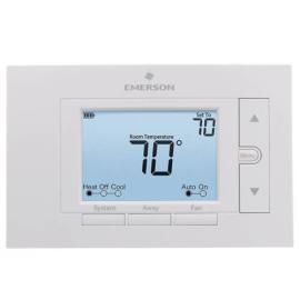 White Rodgers 1F85U-42NP - 5" Display Universal Non-Programmable Thermostat, 4 Heat/2 Cool