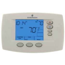 White Rodgers 1F95-0671 - Blue Universal Multi-Stage (2H/2C) Or Heat Pump(4H/2C) 7-Day programmable Digital Thermostat, Backlit Display, 24 Volts