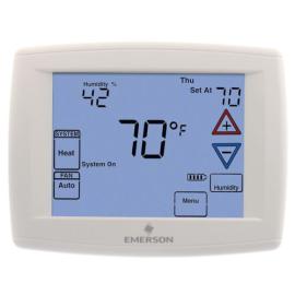 White Rodgers 1F95-1291 - Programmable, 4H/2C, Big Blue Digital Touchscreen Humidity Thermostat