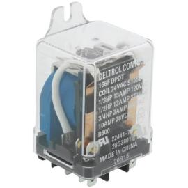 Lennox 28G38 - Plug-In Relay, DPDT, 24 VAC Coil, 13 Amp