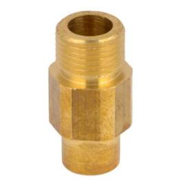 Lennox 33J26 - ( 33J2601 ) Natural Gas Burner Orifice, #44 Drill Size (.086"), 7/16-27 NPT Threads, Brass