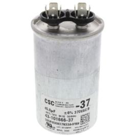 Rheem 43-101666-37 - 45 MFD Round Run Capacitor (370V)