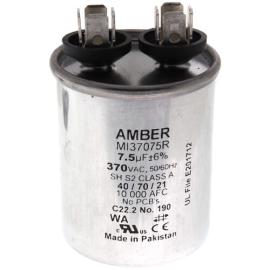 Rheem 43-25136-05 - 7.5 MFD Round Run Capacitor (370V)