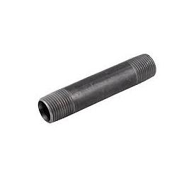 Lennox 51P24 - Black Iron Pipe Nipple, 1/2 x 4"