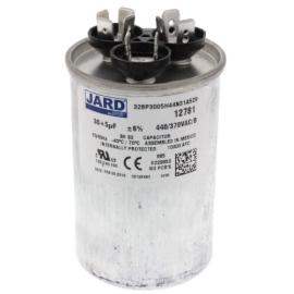 Jard 12781 - 30/5 MFD Round Run Capacitor (440/370V)