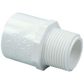 Lennox 57W48 - Schedule 40 PVC Male Adapter, 1/2 IN, MPT x Slip