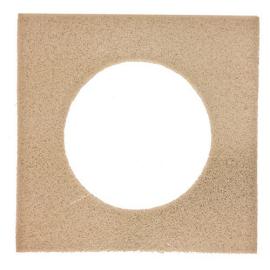 Lennox 57W95 - ( R36733B004 ) Draft Inducer Blower Gasket, 2.000" ID, 3.25 x 3.25 x 0.125",