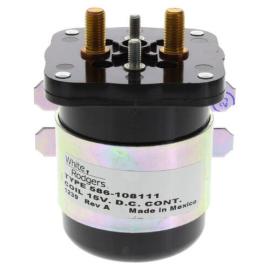 White Rodgers 586-108111 - Solenoid, SPNO, 15 VDC Isolated Coil, Normally Open Continuous Contact Rating 200 Amps, Inrush 600 Amps