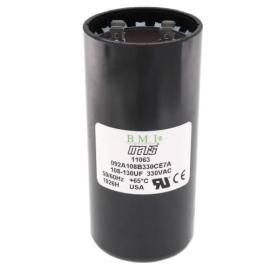 Mars 11063 - ( 108-130 ) MFD Round Start Capacitor (330V)