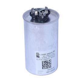 Lennox 63W61 - ( 100335-50 ) 40/10 MFD Dual Run Capacitor, 440 VAC, Round