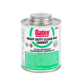 Lennox 64P37 - ( 30876 ) Heavy-Duty Clear PVC Cement, 16 Ounce Dauber Top Can