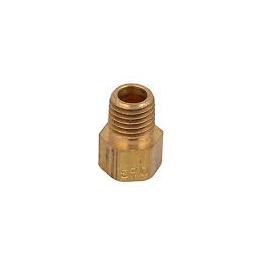 Lennox 69W27 - ( 101910-07 ) Natural Gas Orifice, 1/16 Drill Size (.063"), 1/16-27 NPT Thread, Brass