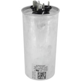 Lennox 72W39 - 75/10 Microfarad Round Dual Run Capacitor 440v