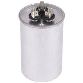 Lennox 76K02 - ( R38514D016 ) 60/5 MFD Dual Run Capacitor, 370 VAC, Round