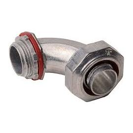 Lennox 82B41 - 3/4" Metallic Liquidtight Connector, 90 Degree