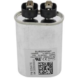 Lennox 83W76 - 12.5 MFD Oval Run Capacitor (370V)