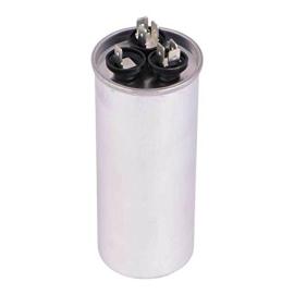 Lennox 89M78 ( 100335-10 ) - 45/4 MFD Dual Run Capacitor, 370 VAC, Round