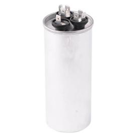 Lennox 89M86 - ( 100335-18 )  60/10 MFD Dual Run Capacitor, 370 VAC, Round