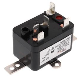 White Rodgers 90-295Q - Type 84 Fan Relay, 208/240 VAC Coil, SPDT. Coil Data: 7,000 Ohms DC Resistance, 12.5 mA (Nominal), 3 VA (Nominal), 4 VA (Inrush)