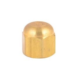 Lennox 95M45 - ( 100275-01 ) Brass Flare Seal Cap, 1/4"