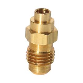 Lennox 95M47 - ( 100520-01 ) Brass Pressure Tap Fitting, 1/4" SAE Flare