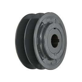 Lennox 97J56 - ( 2VP65X 1 3/8 ) Variable Pitch Cast Iron Finished Bore Pulley, 6.50 Inch OD, 2-Groove, 1-3/8 Inch Bore