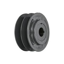 Lennox 97J57 - ( 2VP60X 1 3/8 ) Variable Pitch Cast Iron Finished Bore Pulley, 6.00 Inch OD, 2-Groove, 1-3/8 Inch Bore