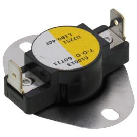 White Rodgers 3L01-180 - 3/4" Snap Disc Limit Control, Cut-In- 140 Degrees F, Cut-Out - 180 Degrees F (Open on Rise)