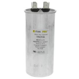 Titan Pro TRCF45 - 45 MFD Round Motor Run Capacitor (440/370V)