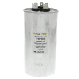 Titan Pro TRCFD705 - 70/5 MFD Round Dual Motor Run Capacitor (440/370V)