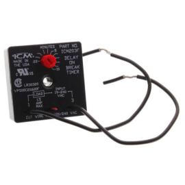 ICM Controls ICM203FB - Delay on Break Timer, 6" Wire Leads (.03-10 Minute Knob Adjust. Delay)