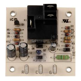 ICM Controls ICM255C - Fan Blower Control - Dual On/Off Delay Timer (Fixed Time Delay)