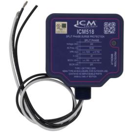 ICM Controls ICM518 - 240 VAC Split Phase Surge Protective Device w/ 3/4" Conduit Connection, Replaces Eaton SP1-240S