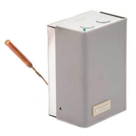 Resideo L8124G1020 - High Limit Triple Vertical Mount Aquastat Relay, High = 10-Degree(F) Diff, Low = 10-25-Degree(F) Adj Differential